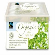 Simply Gentle Organic Baby Safety Buds 56's
